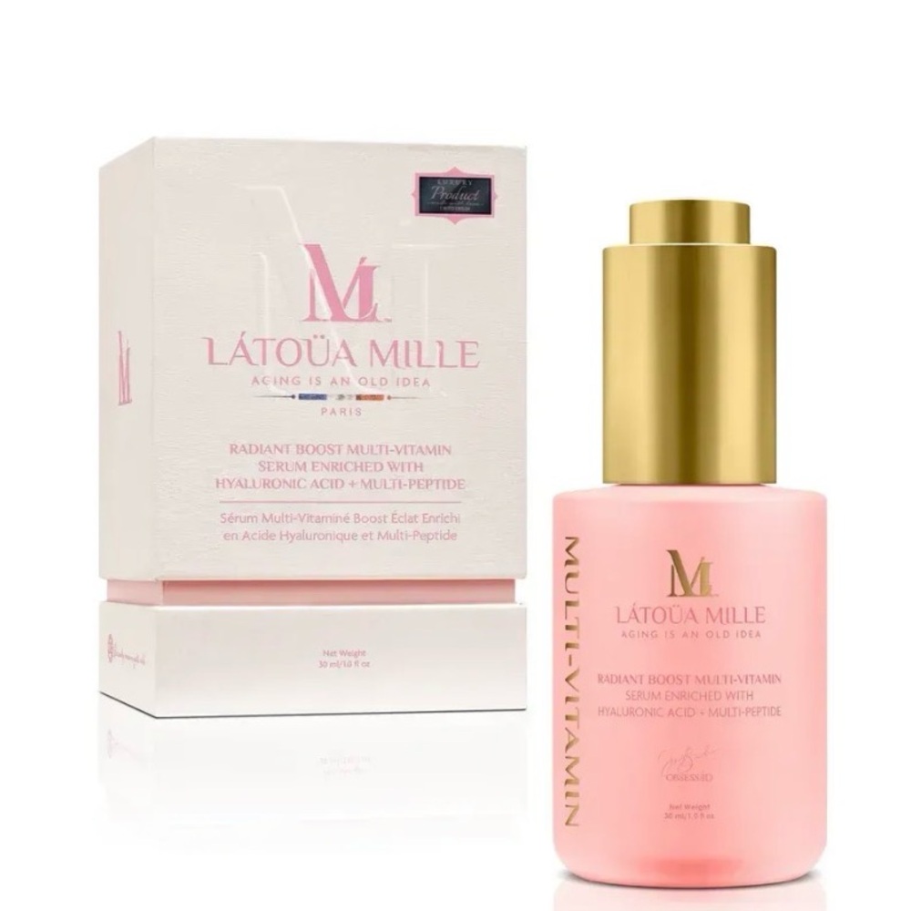 Ultra Luxury; Latoua Mille Radiant Boost Multi-Vitamin Serum